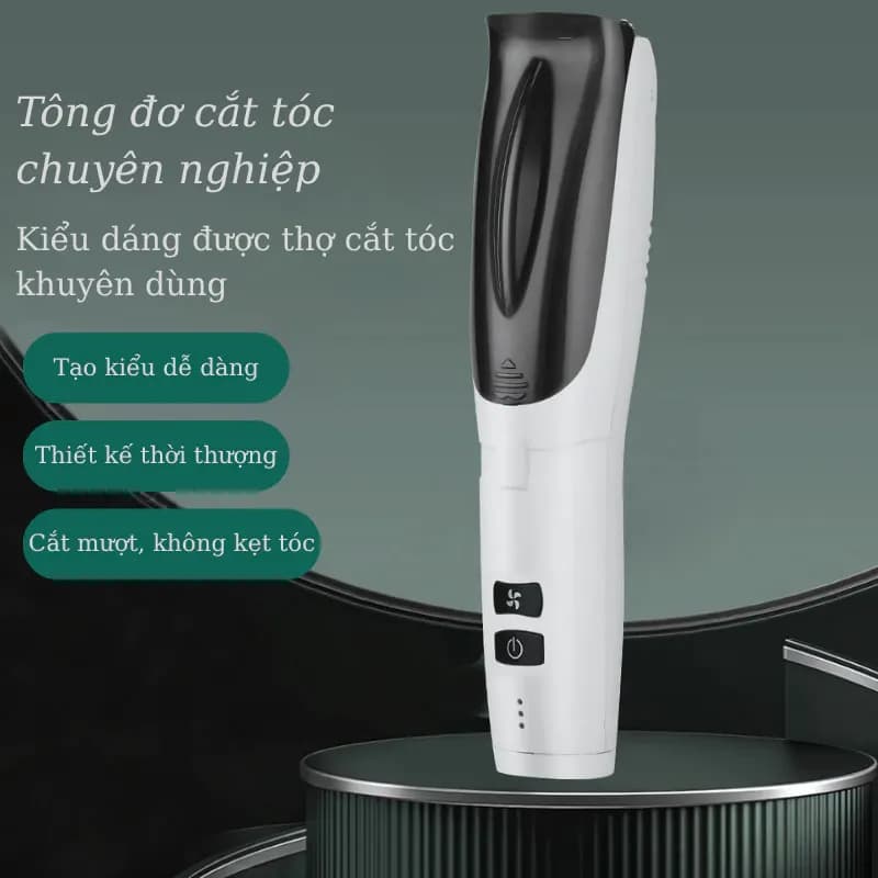 Tông đơ cắt tóc cho bé hút tóc, tông đơ HeyLook, tông đơ cắt tóc trẻ em siêu êm
